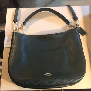 Authentic Coach Jade Leather Elle Hobo